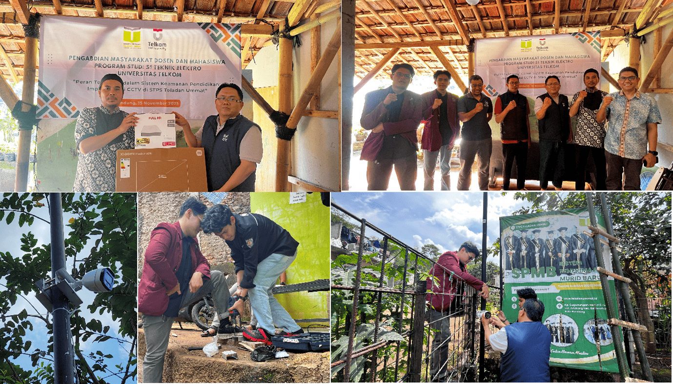 Kolaborasi Teknik Elektro Universitas Telkom dan STPS Teladan Ummat Tingkatkan Keamanan Sekolah Kolaborasi Teknik Elektro Universitas Telkom dan STPS Teladan Ummat Tingkatkan Keamanan Sekolah
